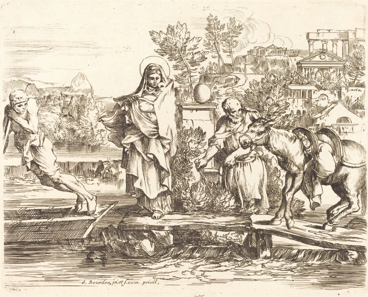 La Sacra Famiglia si prepara all'imbarco - Ailsa Mellon Bruce Fund, National Gallery of Art